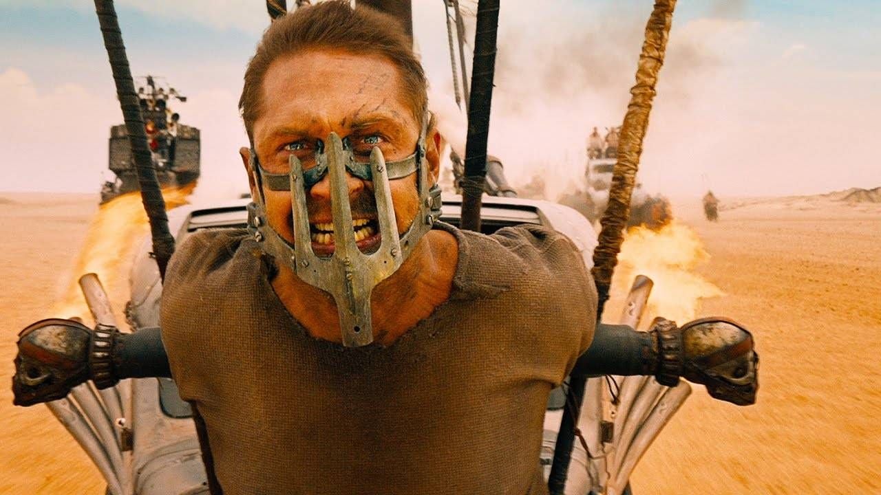 Tom Hardy como Max en 'Mad Max: Furia en la carretera'