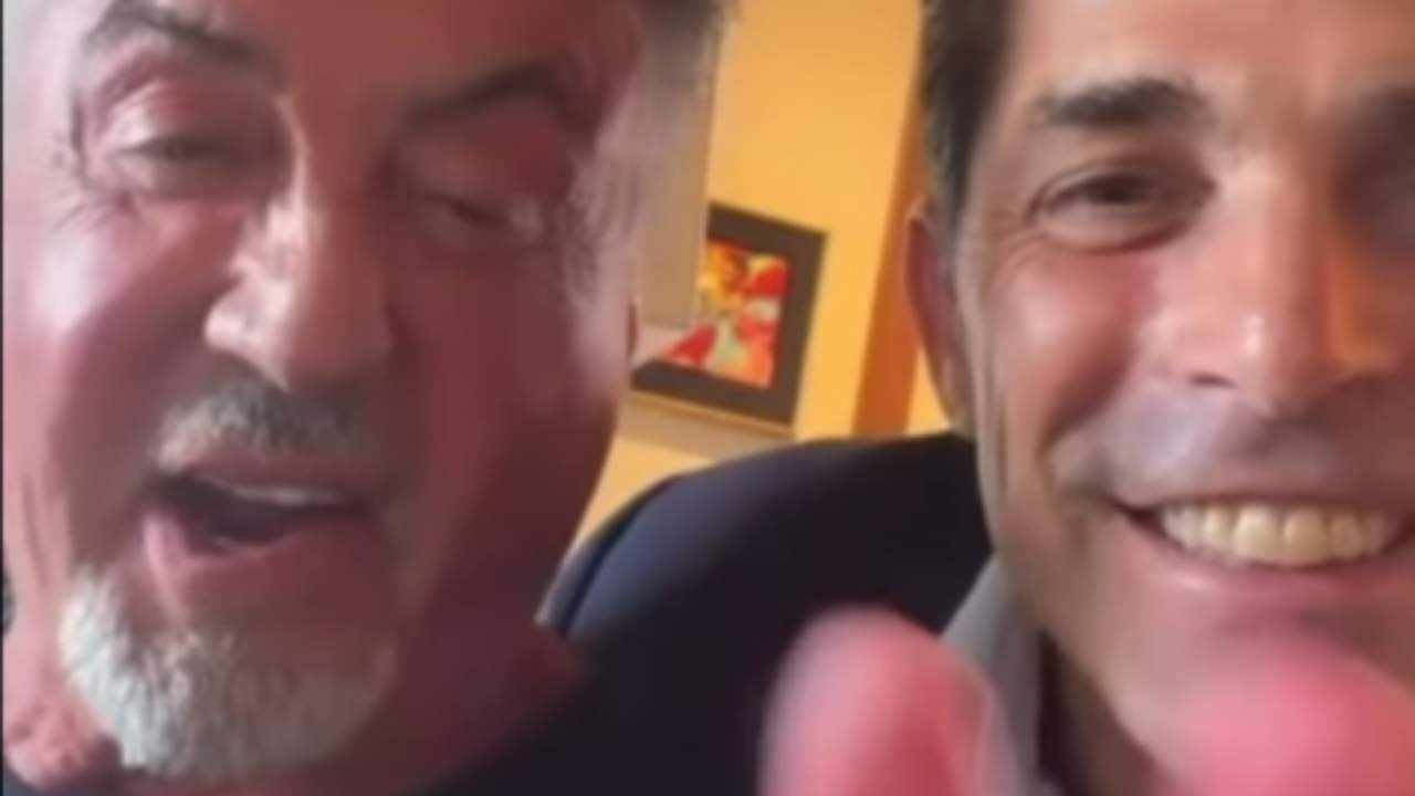 El argentino Nicolás Vázquez recibió una videollamada por sorpresa de Sylvester Stallone: "Gracias, Sly. Por Rocky, por tu generosidad"