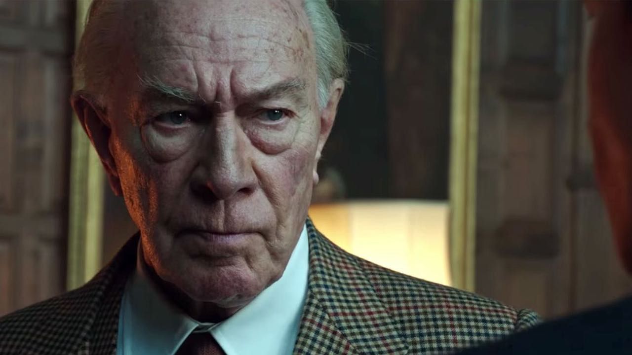 Christopher Plummer en la versión final de 'Todo el dinero del mundo'