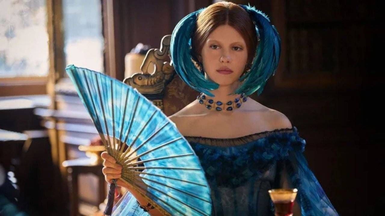 Mia Goth como Elizabeth en 'Frankenstein'