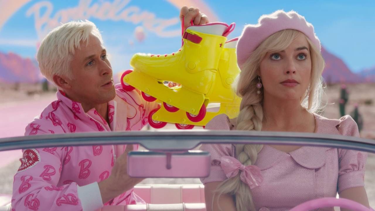 Ryan Gosling y Margot Robbie como Ken y Barbie en 'Barbie'