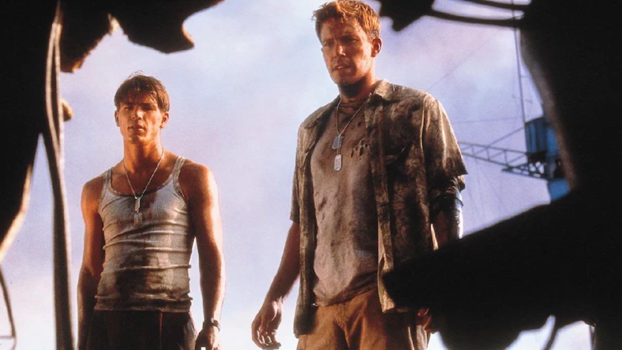 Josh Hartnett y Ben Affleck en 'Pearl Harbor'.