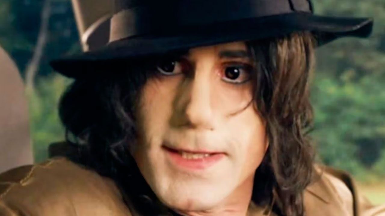 Joseph Fiennes como Michael Jackson en la 'TV Movie'