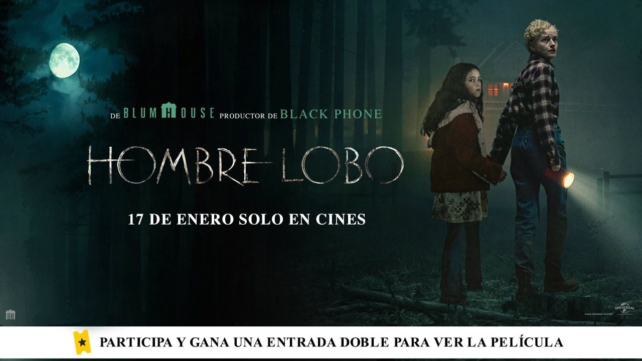 Comienza el 2025 disfrutando de una película de terror: Sorteamos 5 entradas dobles para ver 'Hombre Lobo' en cines