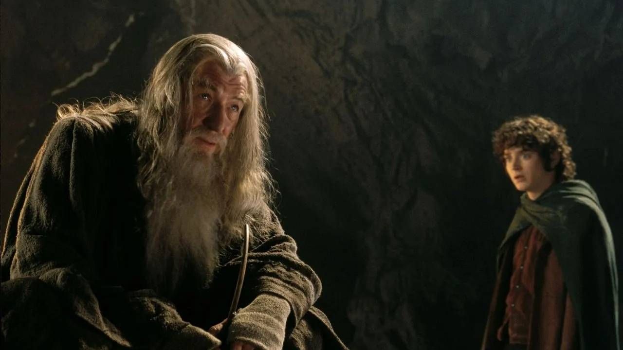 Ian McKellen y Elijah Wood como Gandalf y Frodo en la saga 'El Señor de los Anillos'