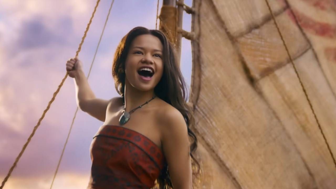 Catherine Laga'aia como Vaiana
