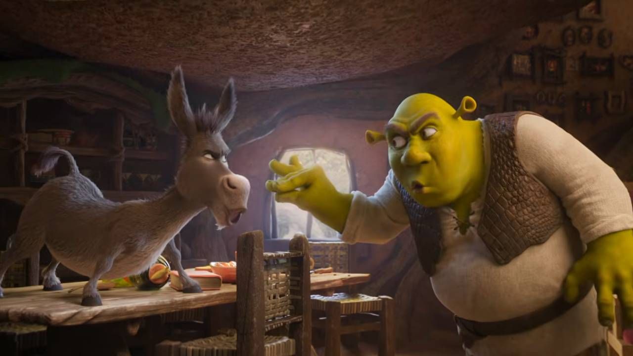 Asno y Shrek en 'Shrek 5'