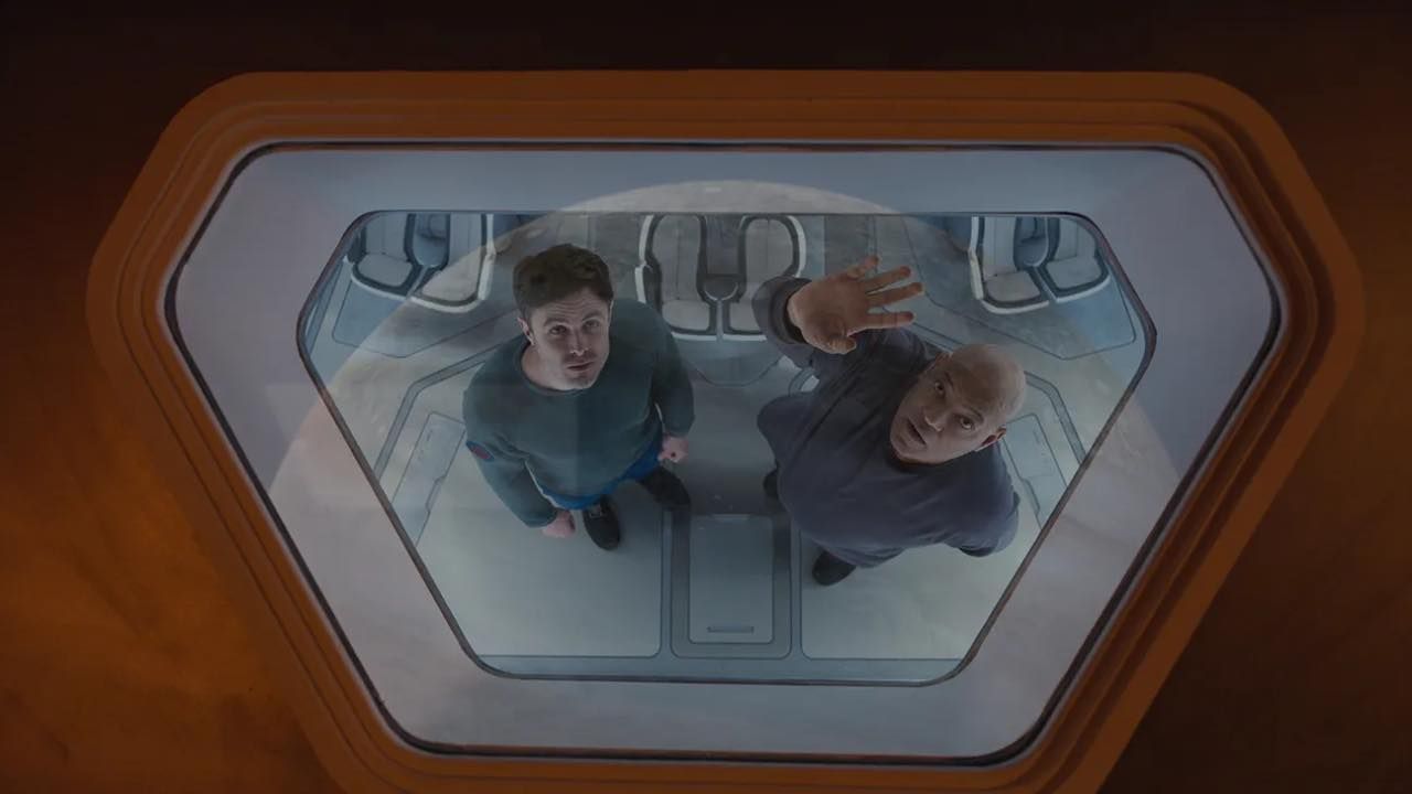 Casey Affleck y Laurence Fishburne en 'Slingshot'