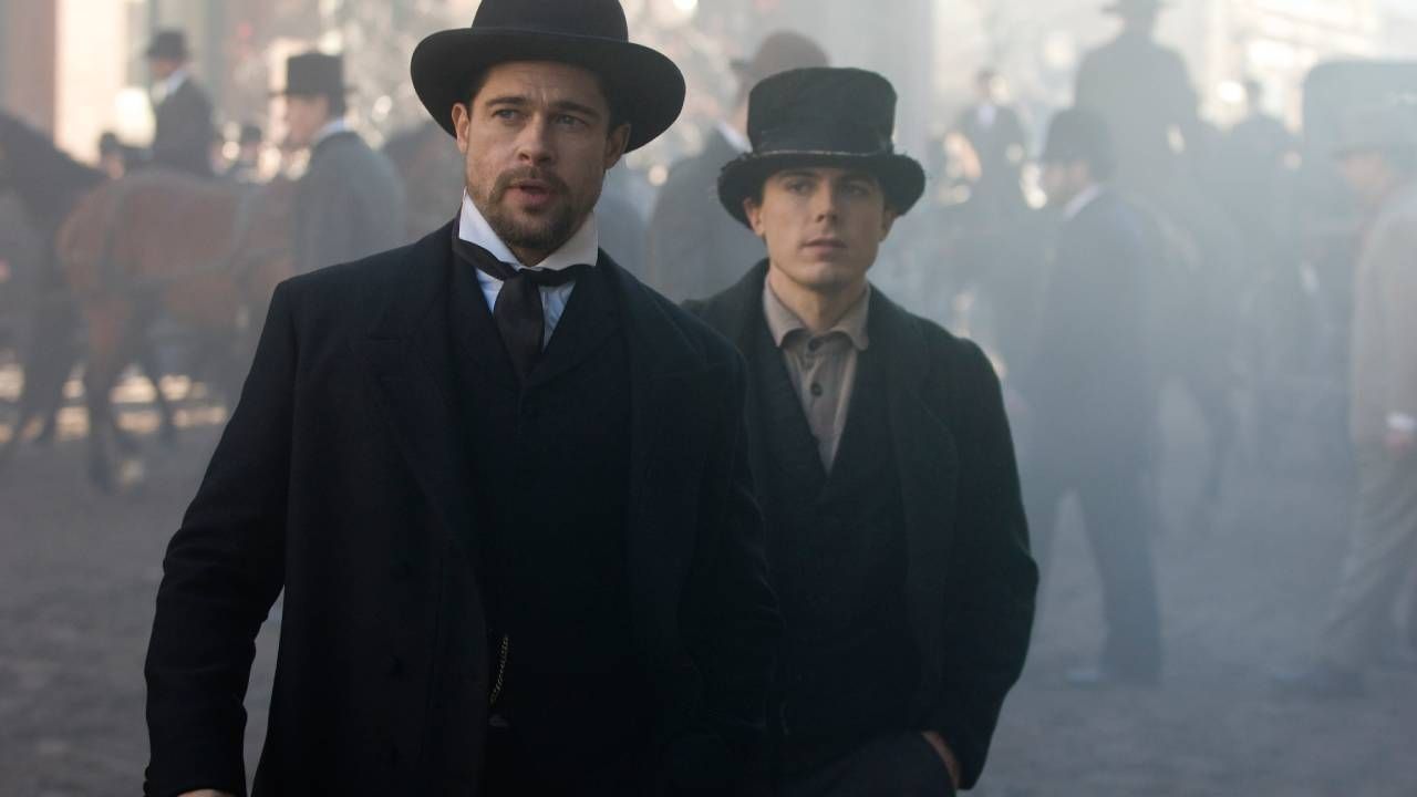 Brad Pitt y Casey Affleck en 'El asesinato de Jesse James por el cobarde Robert Ford'