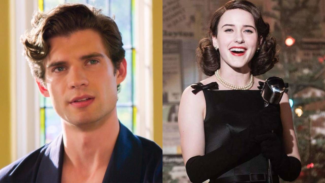 David Corenswet y Rachel Brosnahan. 