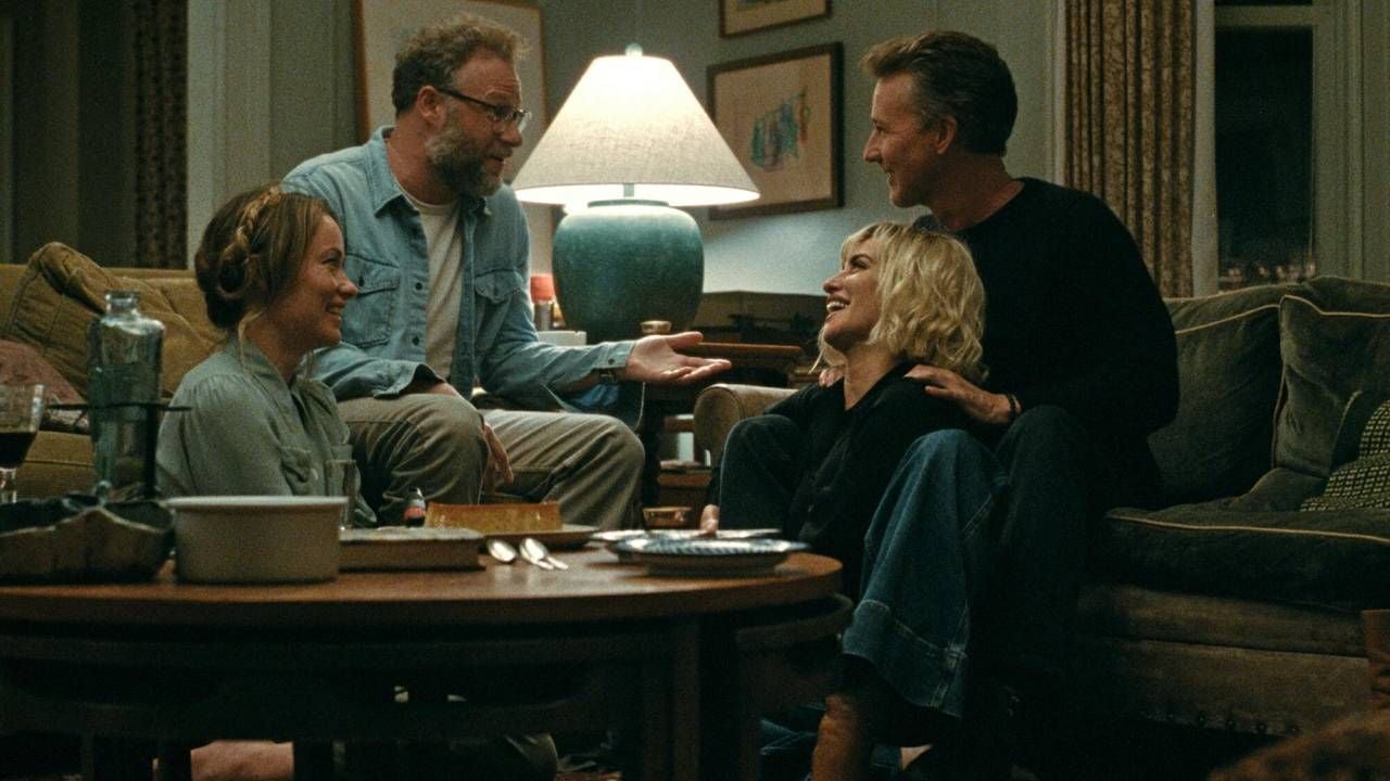 Olivia Wilde, Seth Rogen, Edward Norton y Penélope Cruz en 'La invitación'