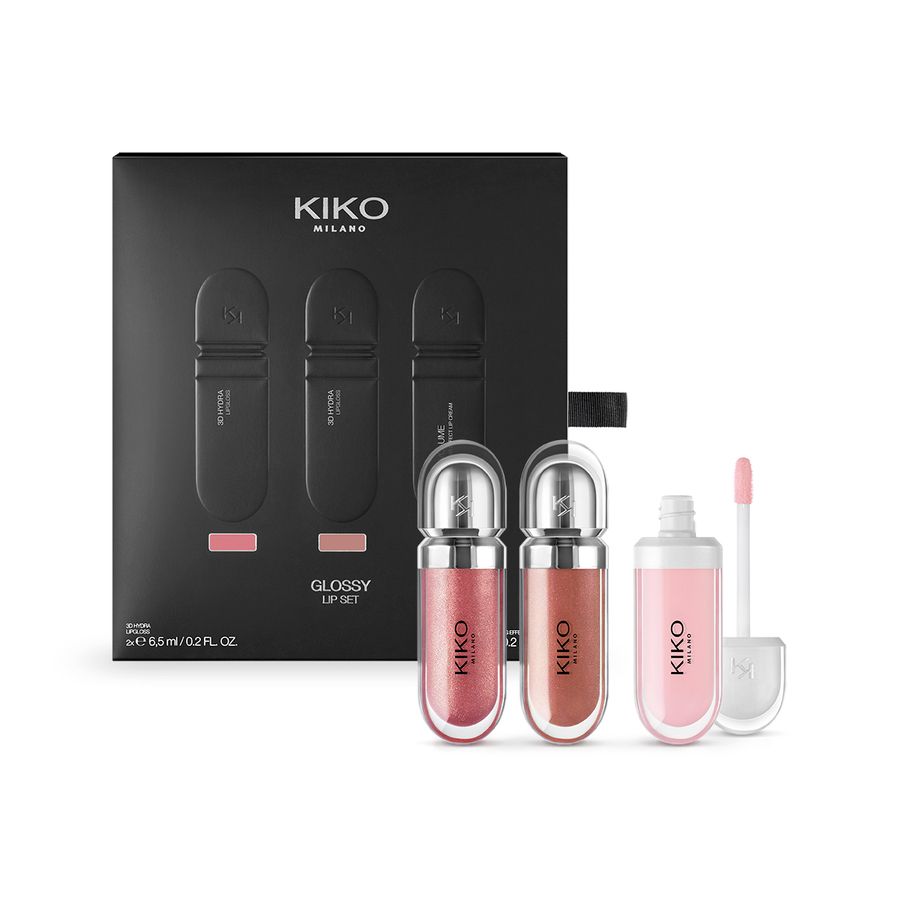 Set de glosses con brillo de Kiko Milano