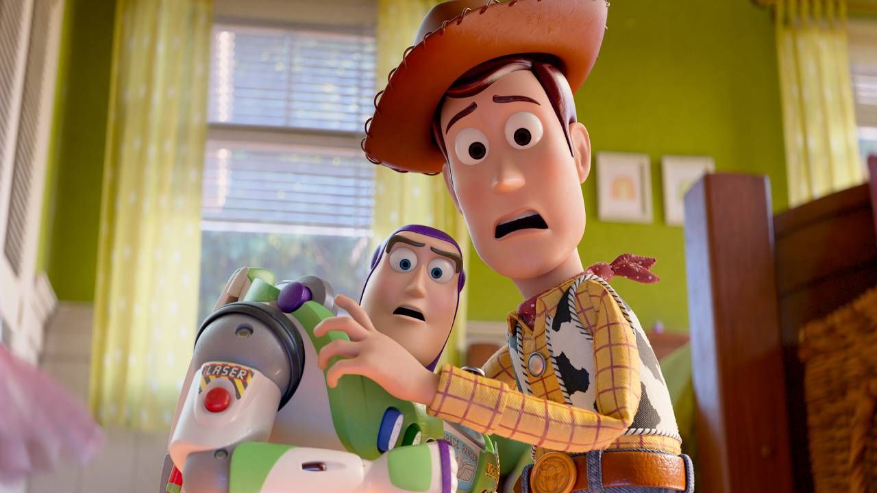 Buzz Lightyear y Woody en 'Toy Story 5'