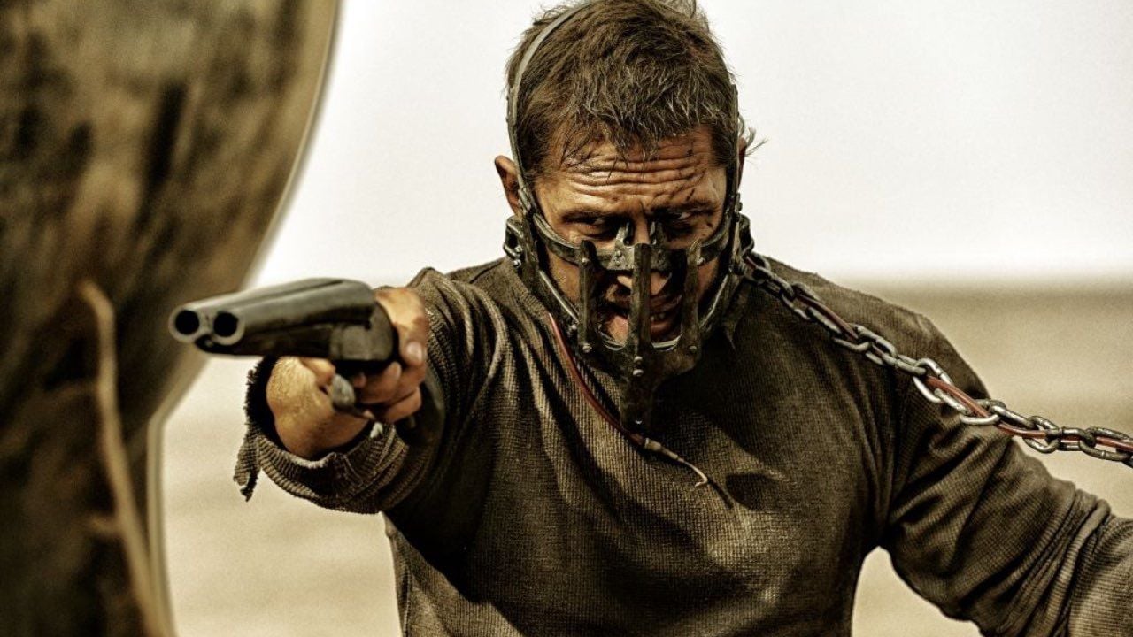 Tom Hardy como Max en 'Furia en la carretera'
