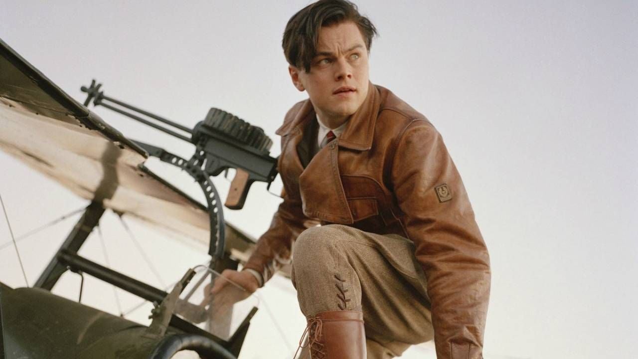 Leonardo DiCaprio como Howard Hughes en 'El aviador'