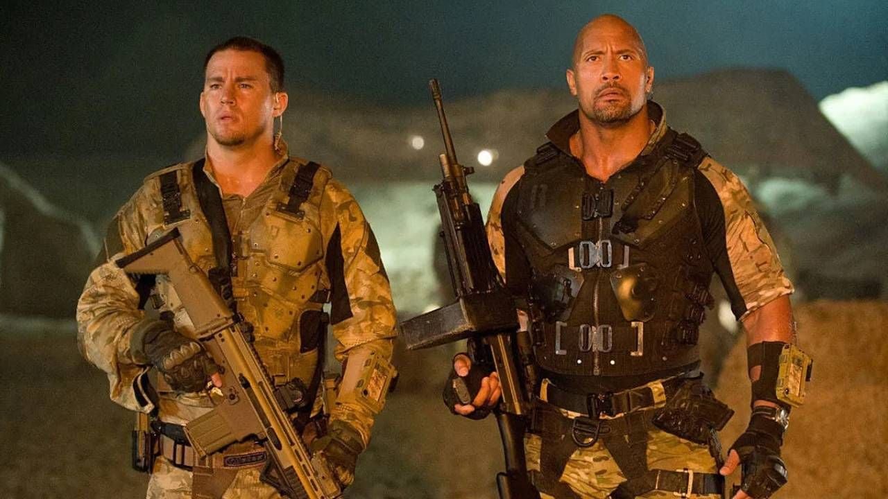 Channing Tatum y Dwayne Johnson en 'G.I. Joe'