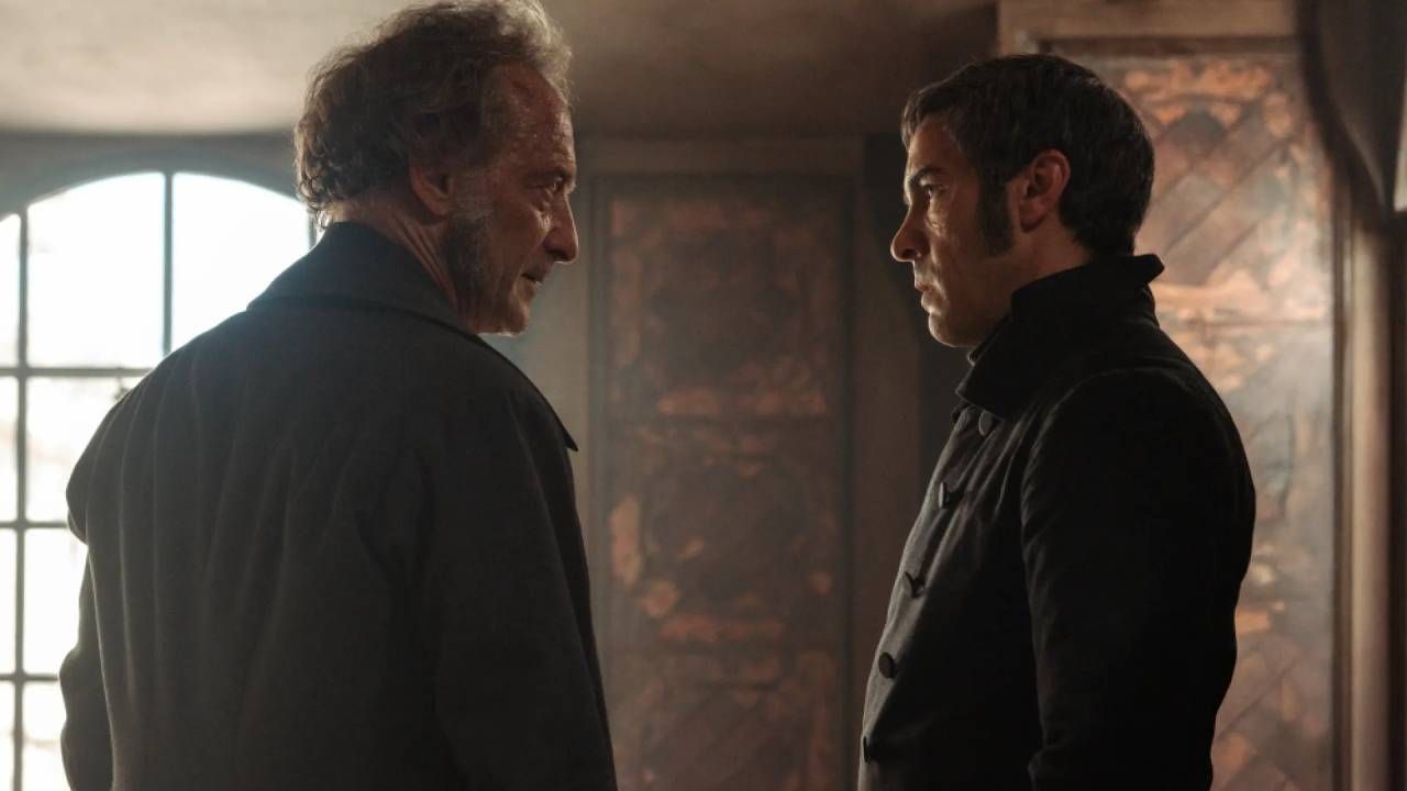 Vincent Lindon y Tahar Rahim como Jean Valjean y Javert en 'Los miserables'