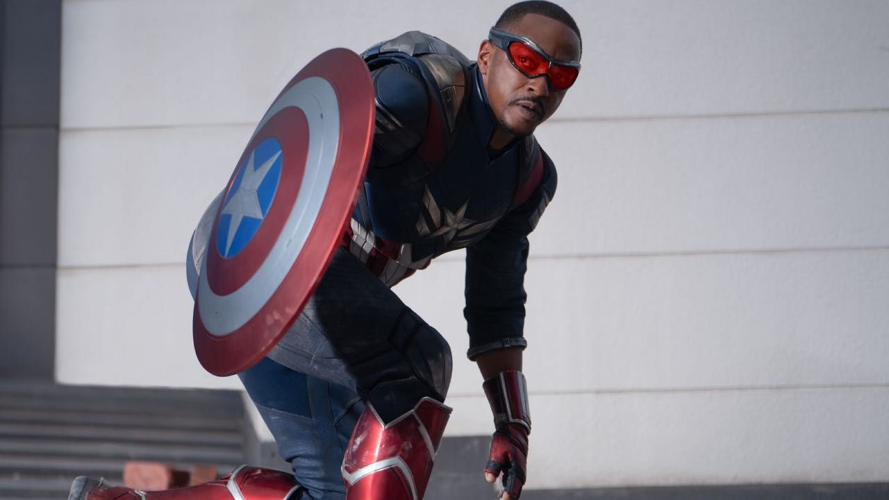 Anthony Mackie como Sam Wilson en 'Capitán América: Brave New Worls'