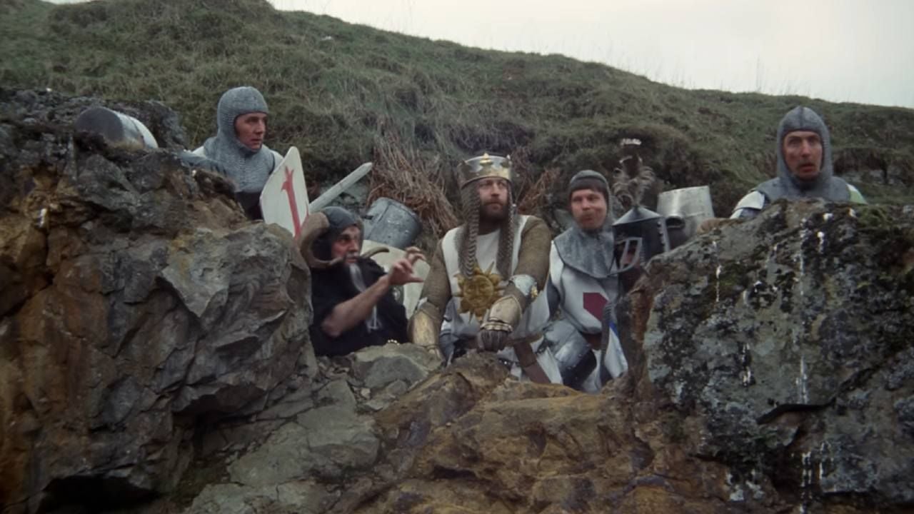 El final de la mejor película de los Monty Python no parece tener sentido, pero realmente tiene toda la lógica del mundo