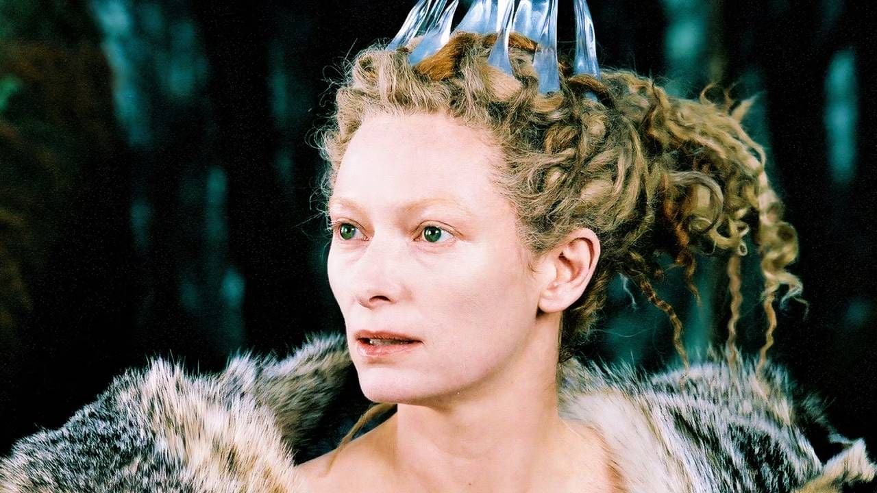 Tilda Swinton como la Bruja Blanca en 'Las Crónicas de Narnia'