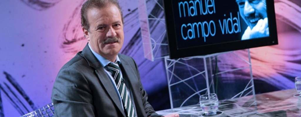 Manuel Campo Vidal, histórico presentador: "Madrid no puede crecer a costa de vaciar al resto. Las ciudades están en deuda con los pueblos"