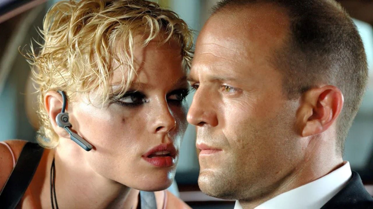 Kate Nauta y Jason Statham en 'Transporter 2'