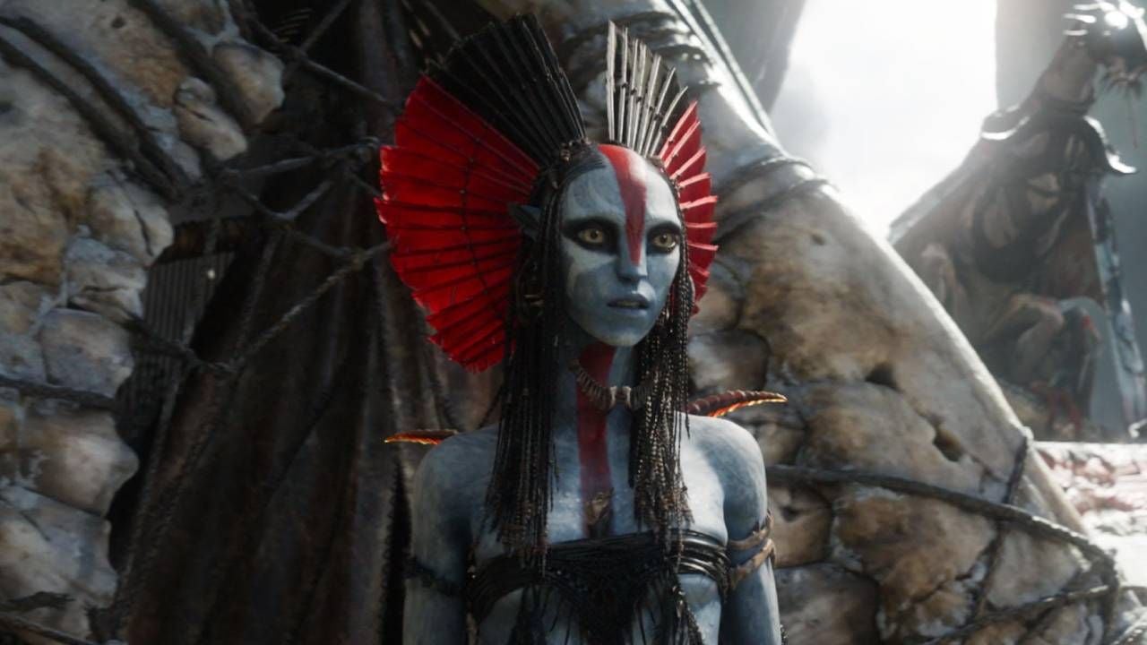 Oona Chaplin como Varang en 'Avatar: Fuego y ceniza'