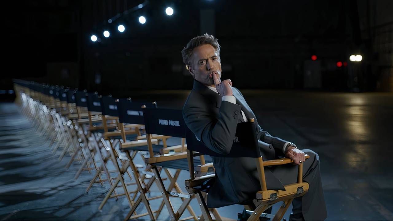 Robert Downey Jr. en el vídeo del anuncio del reparto de 'Vengadores: Doomsday'