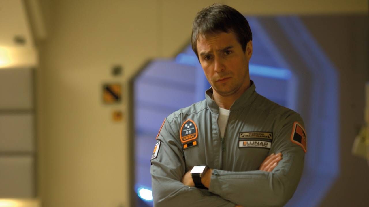 Sam Rockwell como Sam Bell en 'Moon'