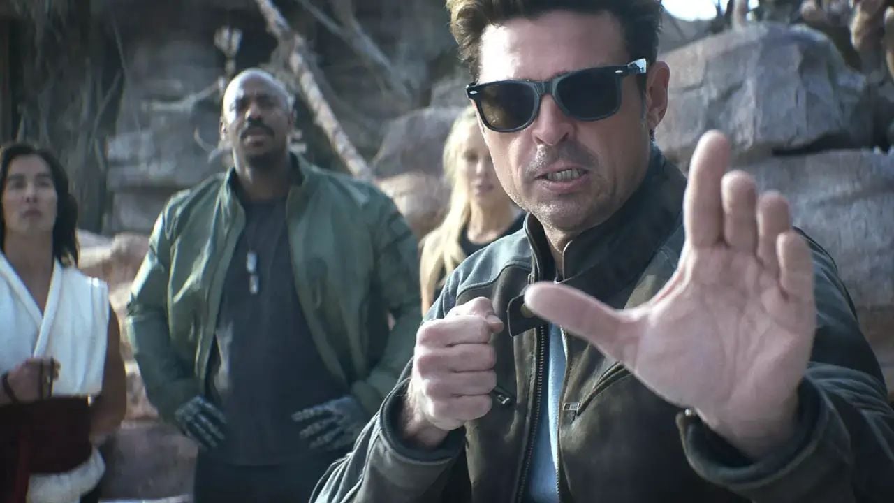 Karl Urban como Johnny Cage en 'Mortal Kombat 2'