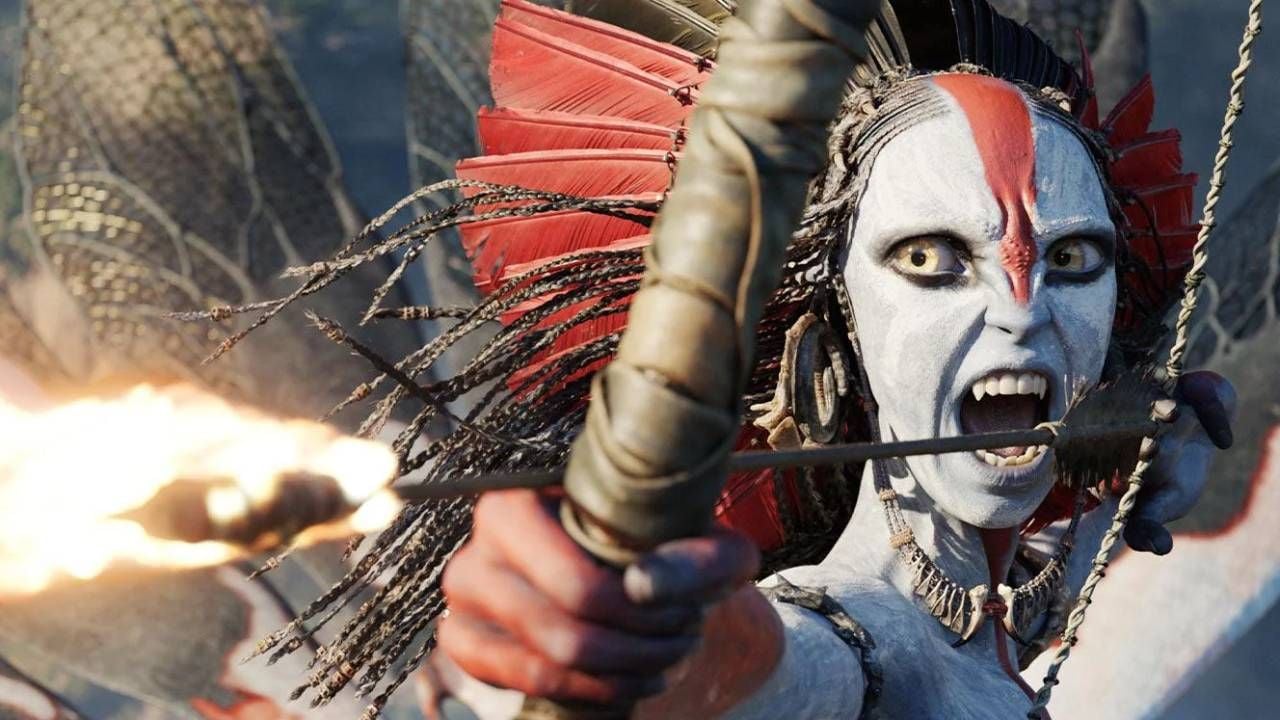 Oona Chaplin como Varang en 'Avatar: Fuego y ceniza'