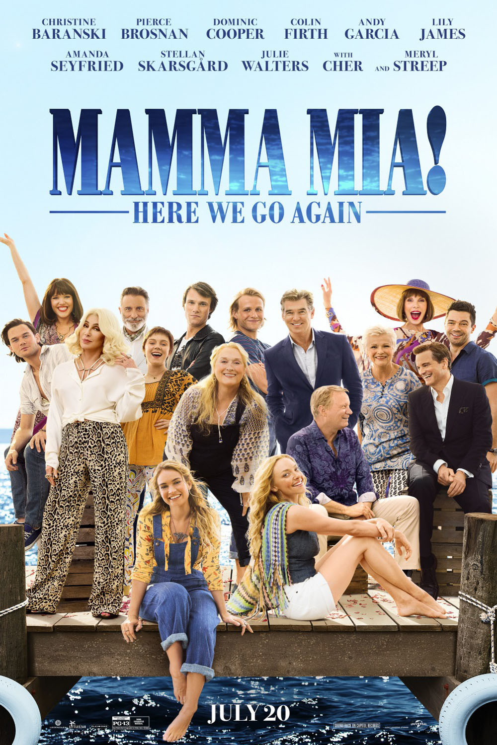 Cartel De La Pel Cula Mamma Mia Una Y Otra Vez Foto Por Un Total De Sensacine Com