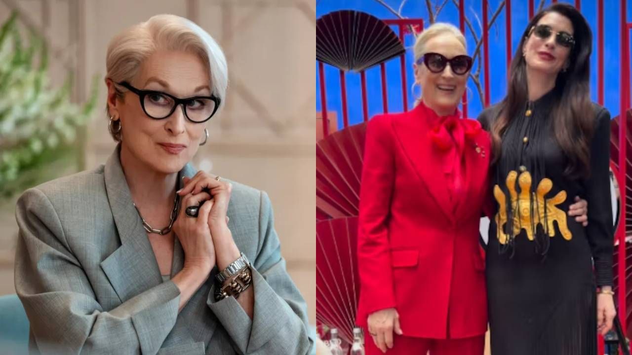 Meryl Streep se acordó de España durante la promoción de 'El diablo viste de Prada 2': Vistió un regalo de la princesa Leonor