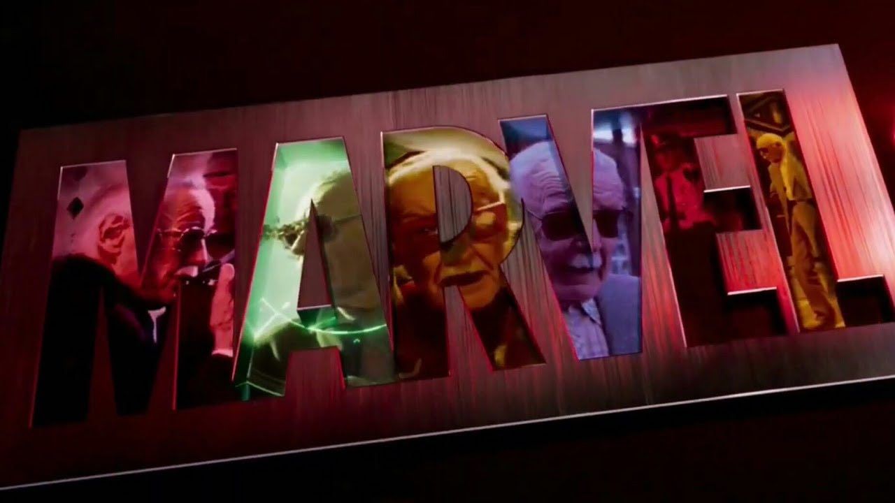 Momento del logo de Marvel Studios de 'Capitana Marvel'.