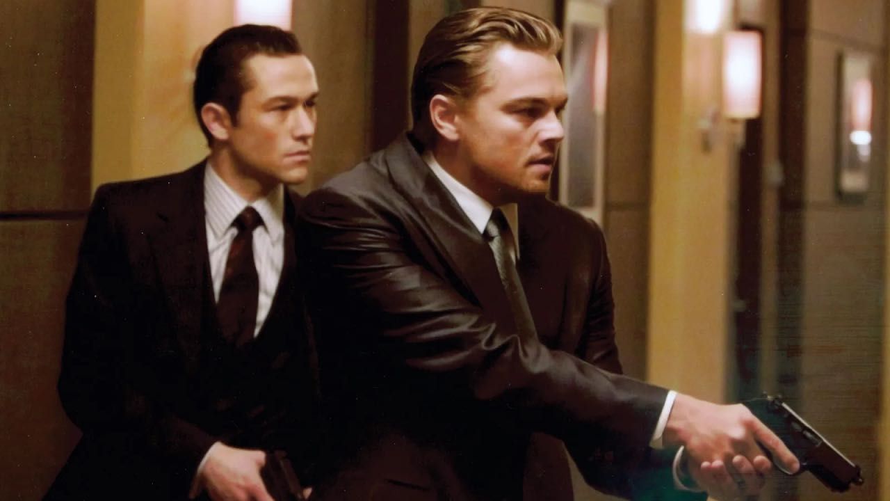 Joseph Gordon-Levitt y Leonardo DiCaprio en 'Origen'