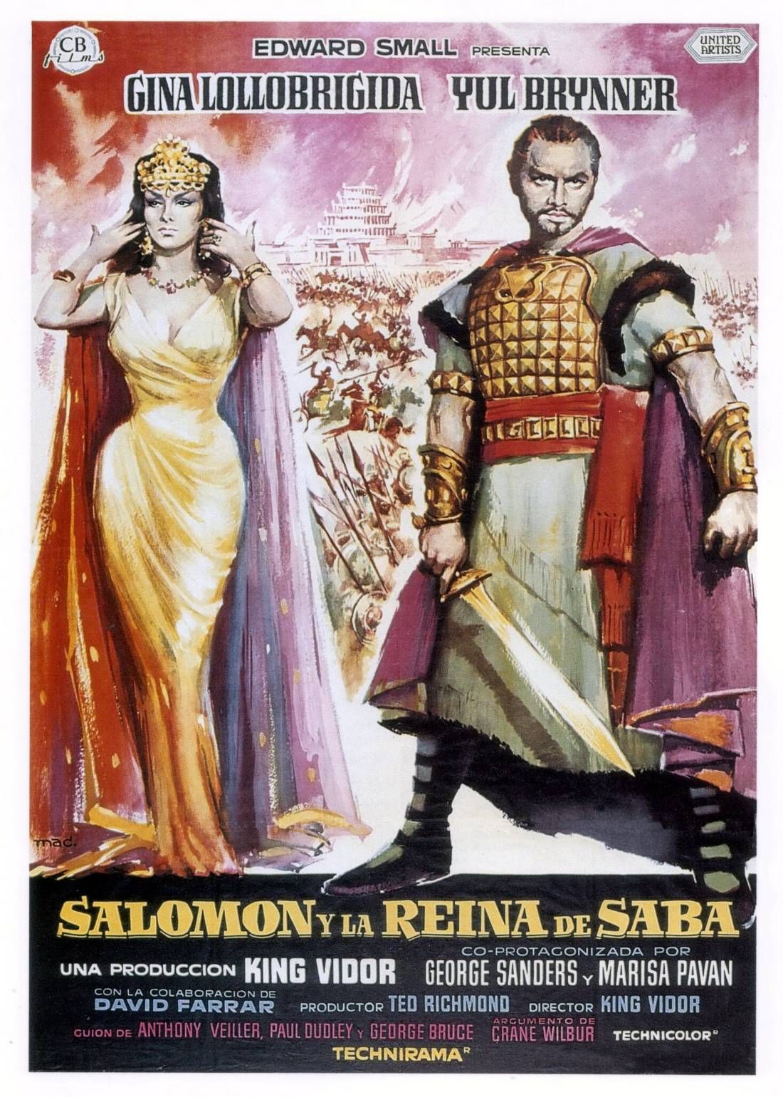 Salomón y la reina de Saba - Película 1959
