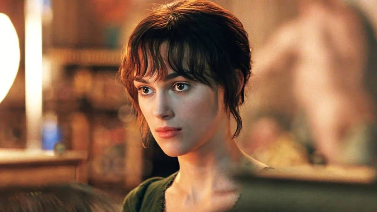 Keira Knightley en 'Orgullo y prejuicio'