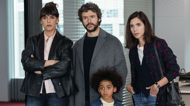 Belén Cuesta, Diego Martín y Natalia Huarte en 'Legado'