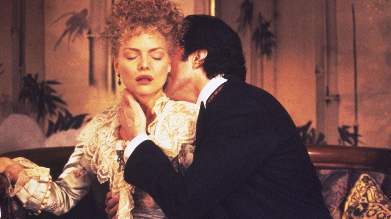 Michelle Pfeiffer y Daniel Day-Lewis en 'La edad de la inocencia'