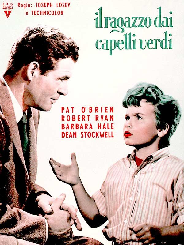 El muchacho de los cabellos verdes - Película 1948