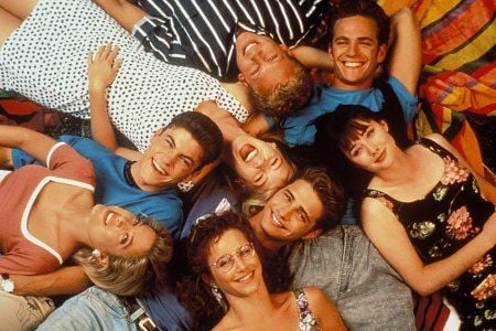 Foto De Jason Priestley Sensacion De Vivir Beverly Hills 90210 Foto Brian Austin Green Gabrielle Carteris Ian Ziering Jason Priestley Jennie Garth Sensacine Com