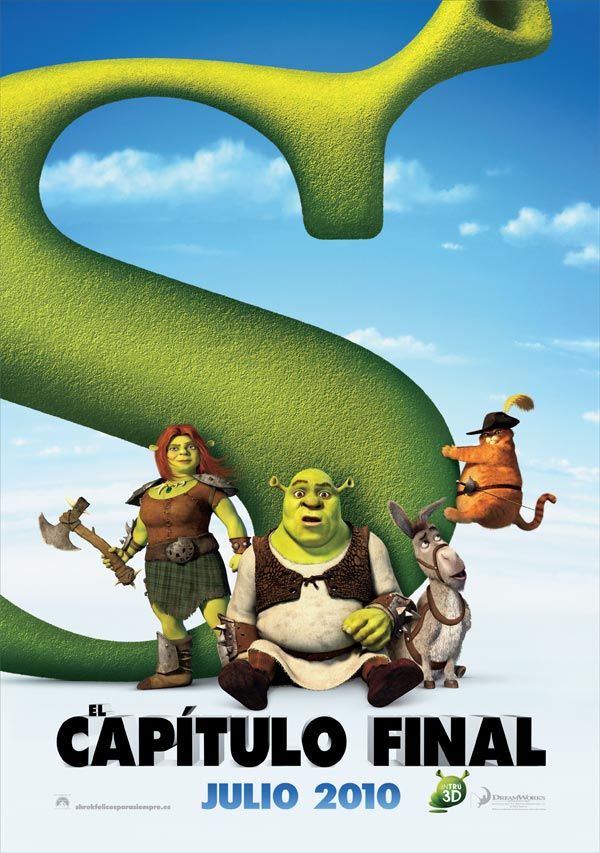 Cartel De La Película Shrek. Felices Para Siempre - Foto 52 Por Un ...