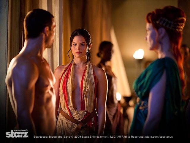 Spartacus: Sangre y arena : Foto Andy Whitfield, Lucy Lawless - Foto