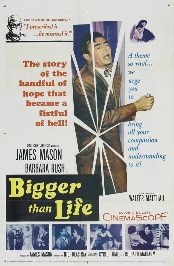 Más poderoso que la vida - Película 1956