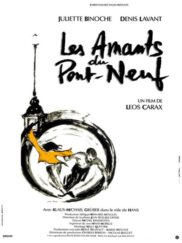 Los Amantes del Pont-Neuf - Película 1991