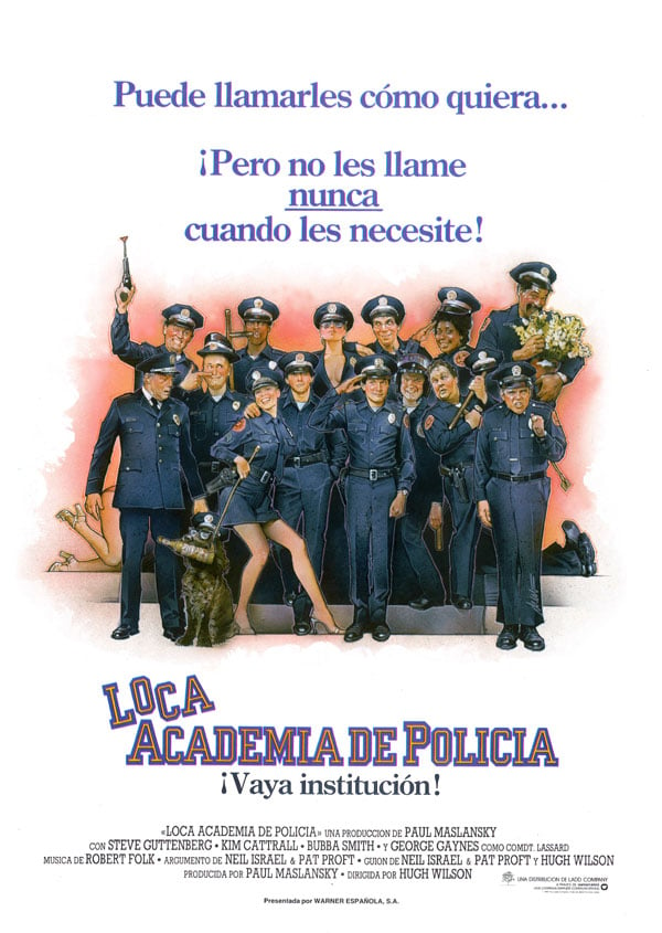 Loca Academia de Policía - Película 1984 