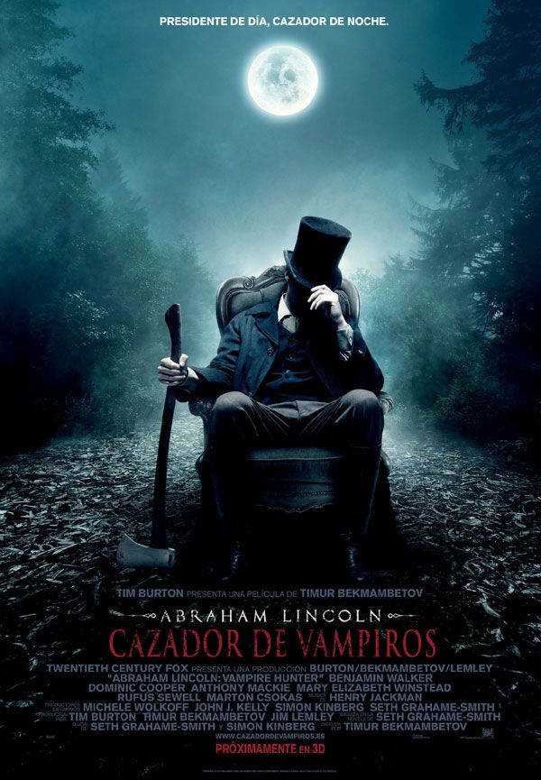 Cartel de Abraham Lincoln cazador de vampiros Foto 41