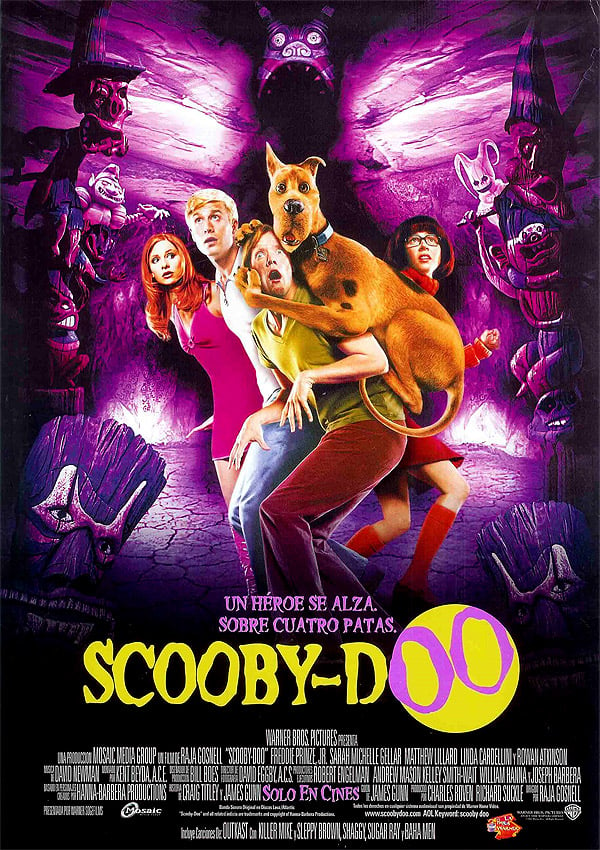 All Live Action Scooby-Doo Movies, Scooby-Doo, Scooby-Doo 2: Monsters ...