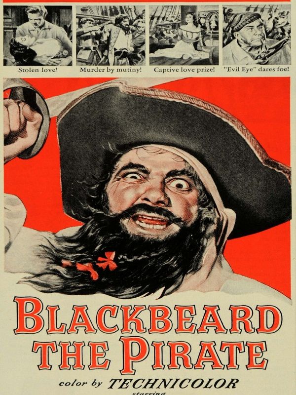El pirata Barbanegra - Película 1952