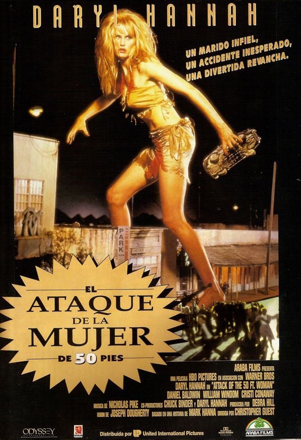 El ataque de la mujer de 50 pies - Película 1993